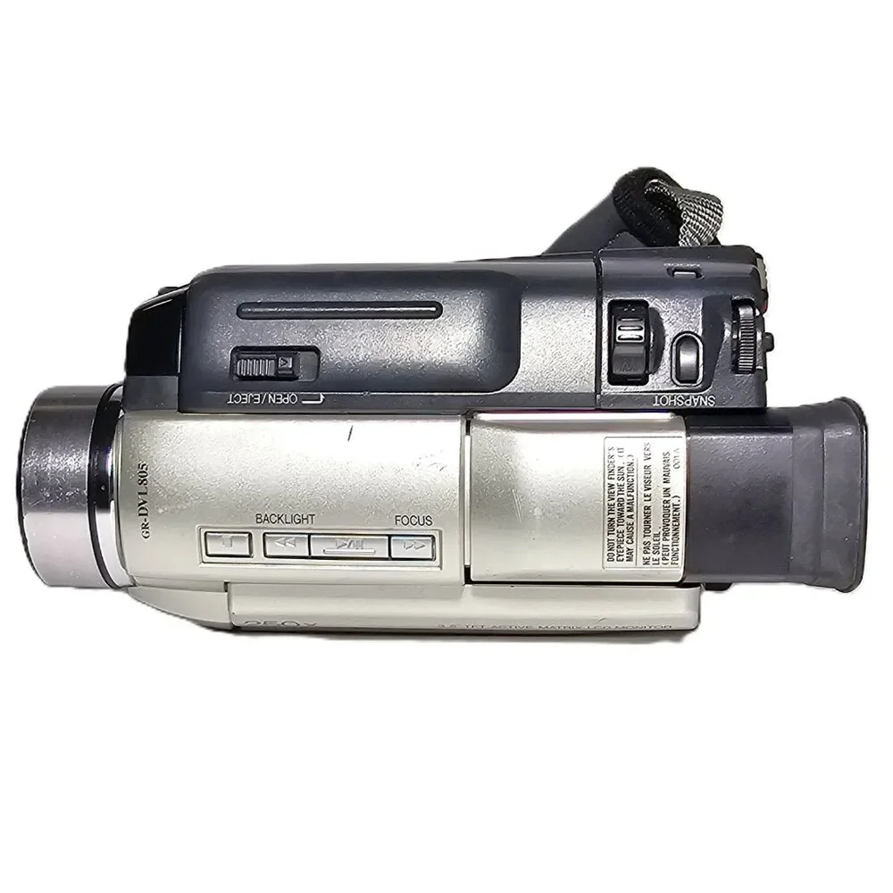 JVC GR-DVL805U Silver 250X Digital Zoom Digital Camcorder UNTESTED PARTS ONLY